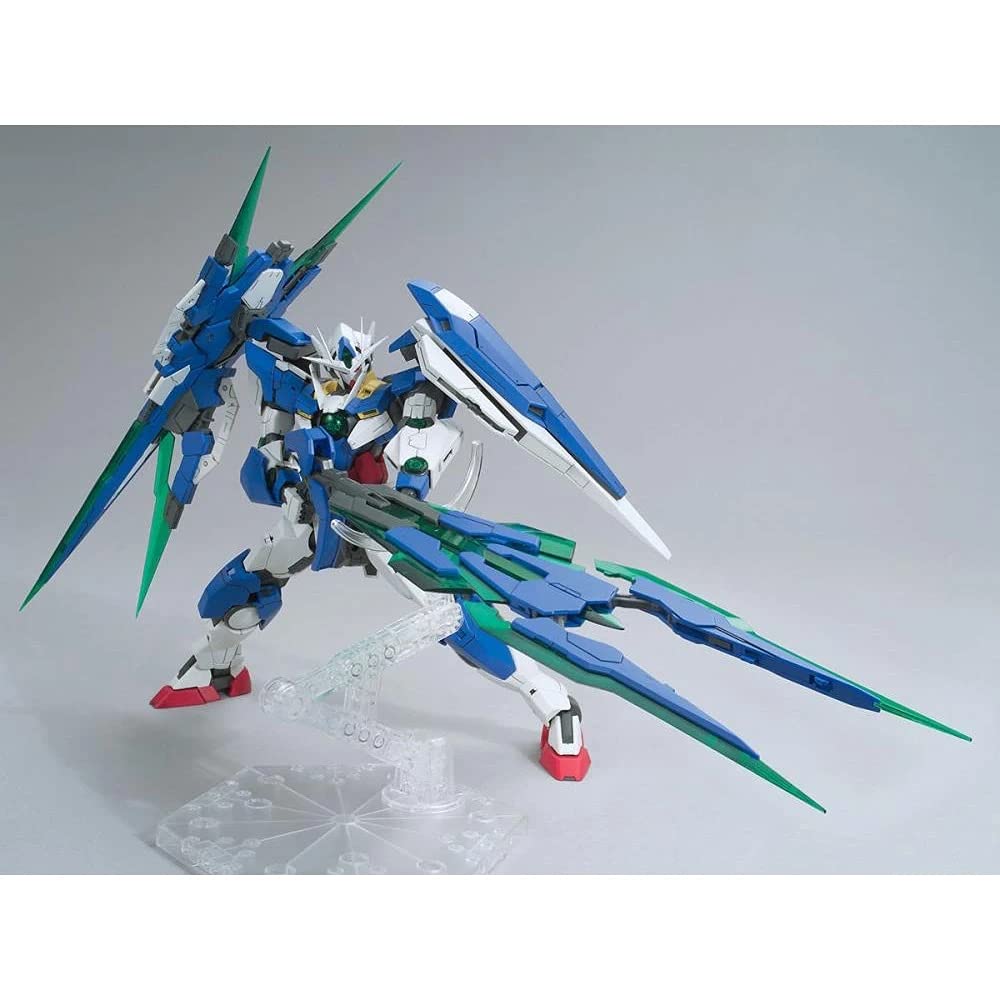 MG Mobile Suit Gundam 000 000 Quantum Full Saber Scale Plastic Model 1/100 Color-coded