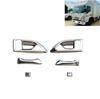 Chrome Inner Handles and Right for Isuzu 07 Elf Plated Parts (Left Set) Trucks, [Used]