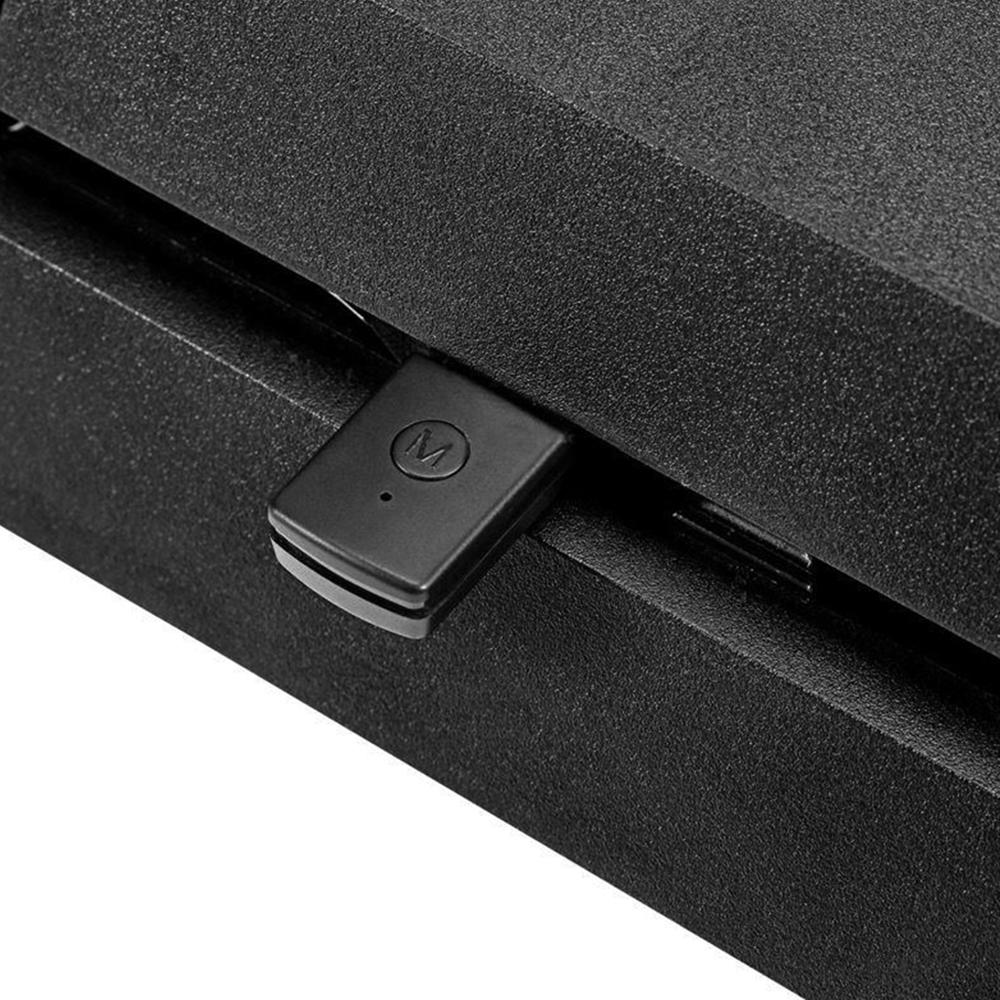 Беспроводной BT-приемник Адаптер для наушников с микрофоном BT 4.0 Донгл USB-адаптер USB-донгл для PS4 Черный