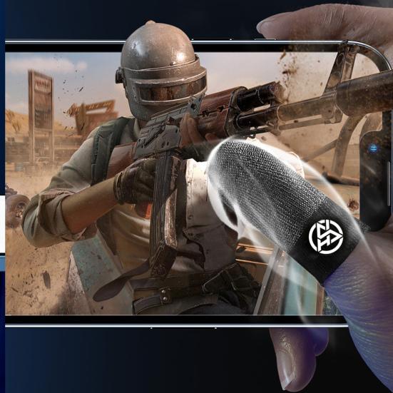 Yousheng 2 шт. чехлы на кончики пальцев, высокоэластичные дышащие ультратонкие перчатки для пальцев, рукава для большого пальца, аксессуары для геймпадов