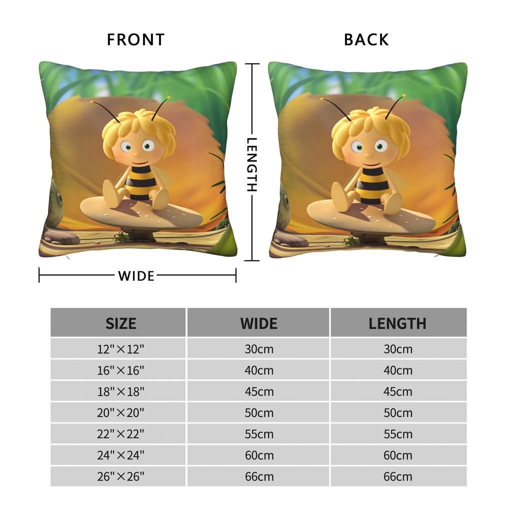 Pillow Cover M-Maya The B-Bee  Vintage Pillow Case For Living Room Bed Chair Pillowcases