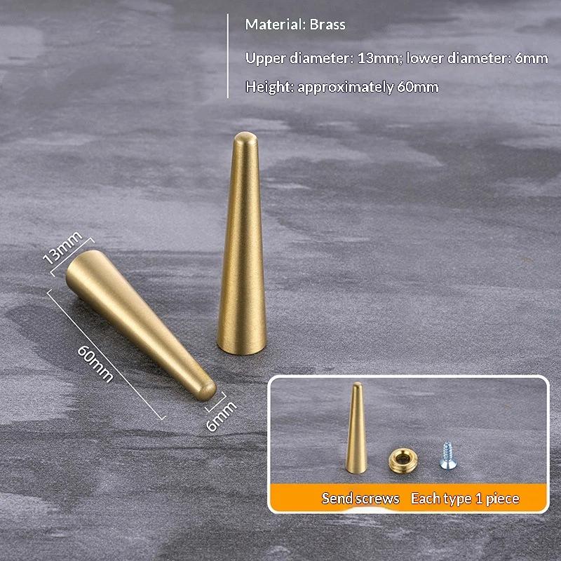 Brass Wooden Mini Board Feet 4Pcs Anti Slip Riser for Jewelry Box Display Tray Small Furniture DIY Craft Use