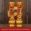 Smokeless Crystal Candle for Buddha Offerings, Housewarming, or New Year Celebrations - Windproof Red Butter Lamp