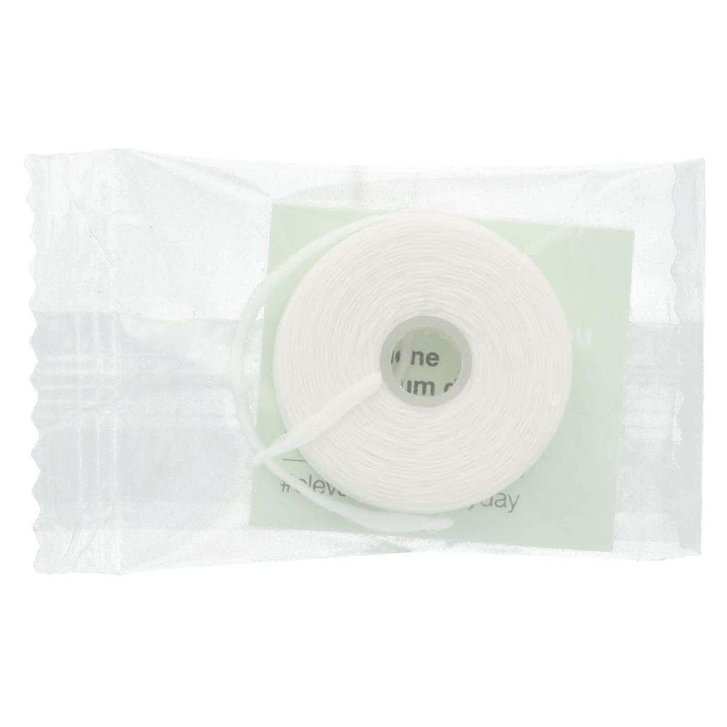 Davids, удлиненная зубная нить, сменный блок, мята, 2 шт.