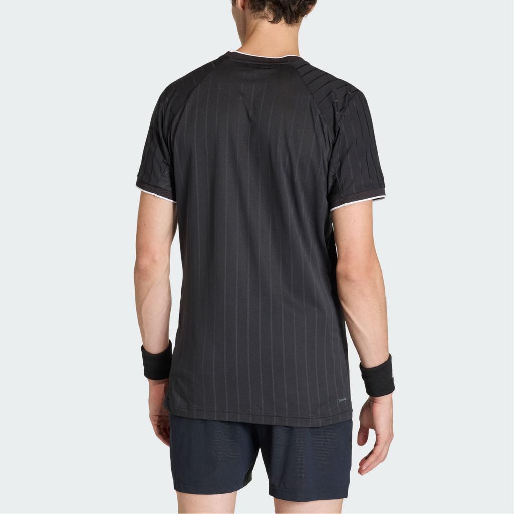 adidas Теннисная футболка FW25 Freelift Pro Серия Australian Open Быстросохнущая Спортивная футболка Мужские Топы KG6053
