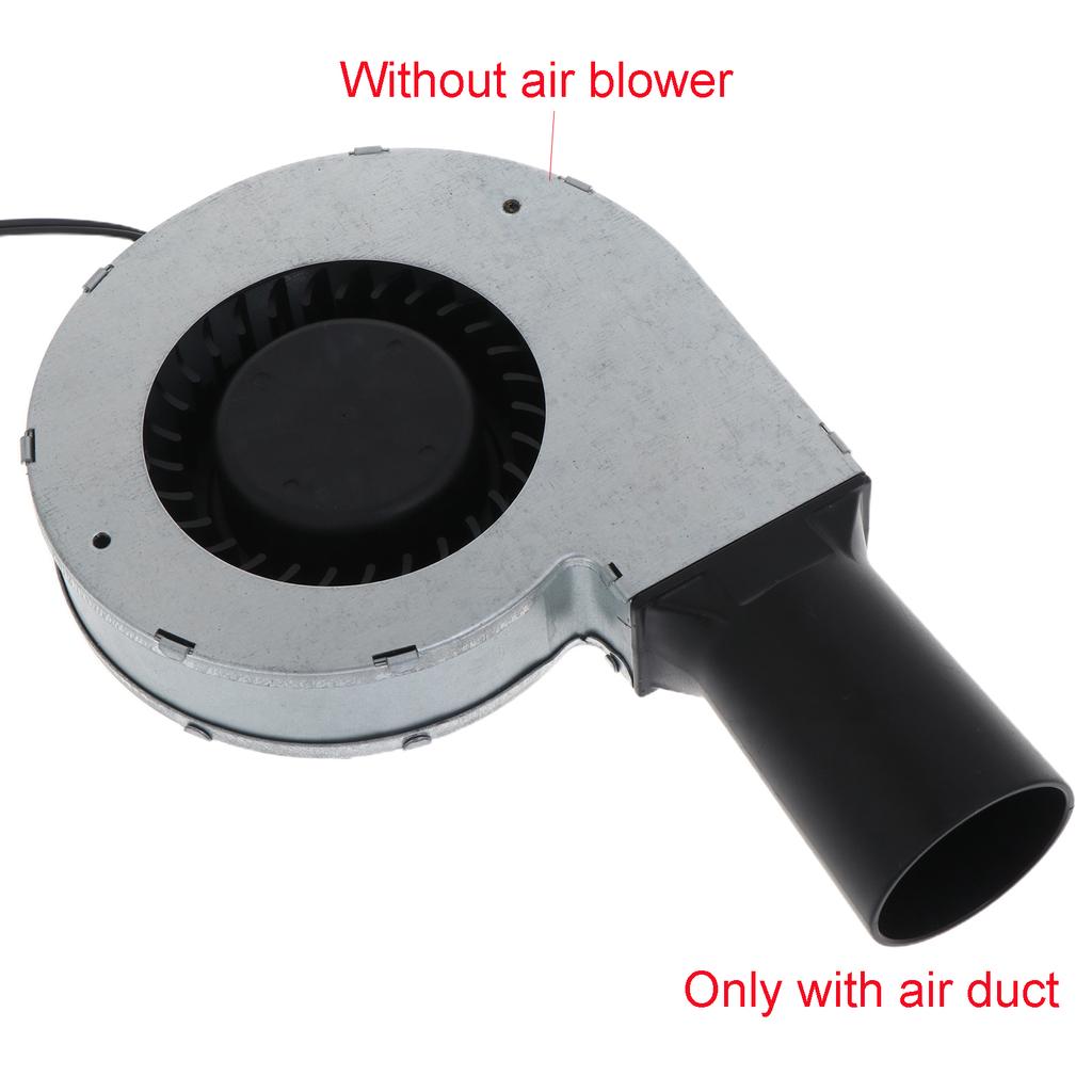 Universal 38mm Diameter Air Ducting Tubes for 12V 24V 5V 11028 Cooking Air Blower Cooling Fan 110x110x28mm BBQ Fan