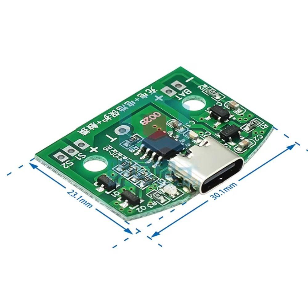 Type-C Interface Touch Control Circuit Board USB Charging Lamp Board Portable Lamp Repair