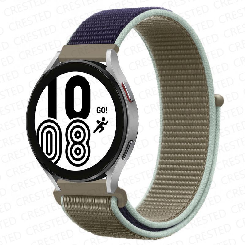 Нейлоновый петлевой ремешок для Samsung Galaxy Watch 7/4/6/Classic/5/pro/active 2/Gear S3 Браслет Huawei watch GT 2 4 3 pro ремешок 20 мм/22 мм