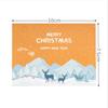 1/10PCS Creative Paper New Years Winter Holiday Greeting Card Set Xmas Gifts Cards Merry Christmas