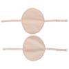 2pcs Underarm Pads Reusable Adjusted Breathable Cotton Armpit Sweat Strap Pads for Women Men