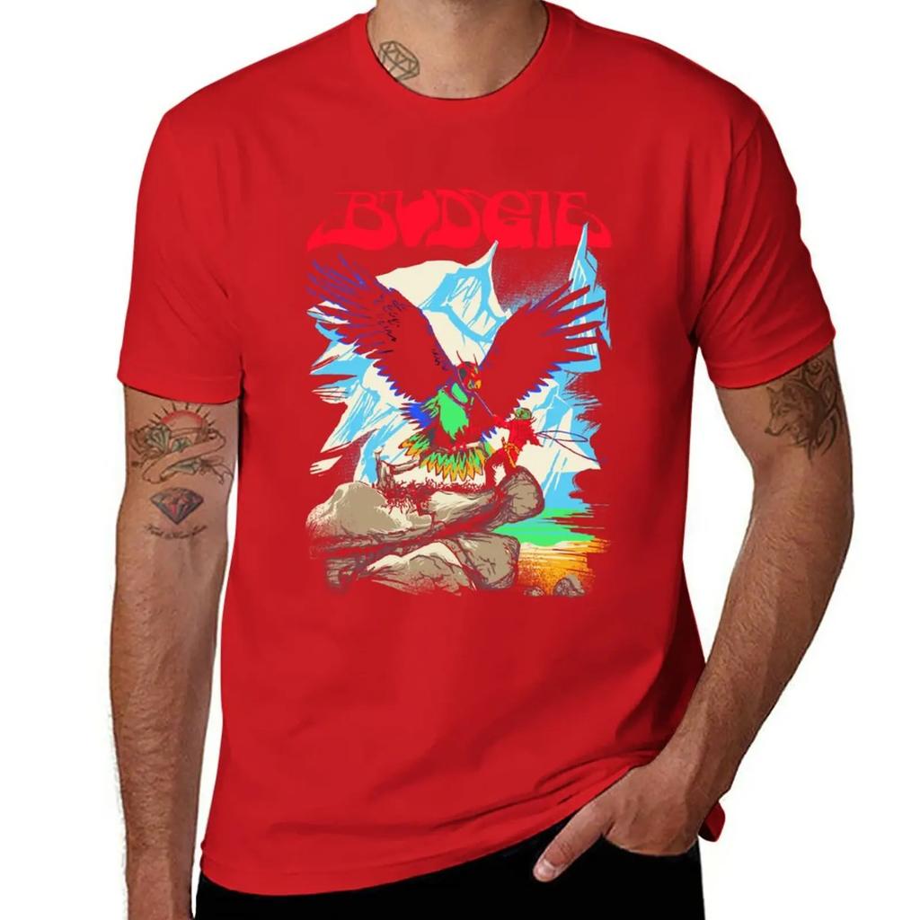 Budgie Band Never Turn Back on a Friend T-Shirt tees edition sublime summer top workout shirt