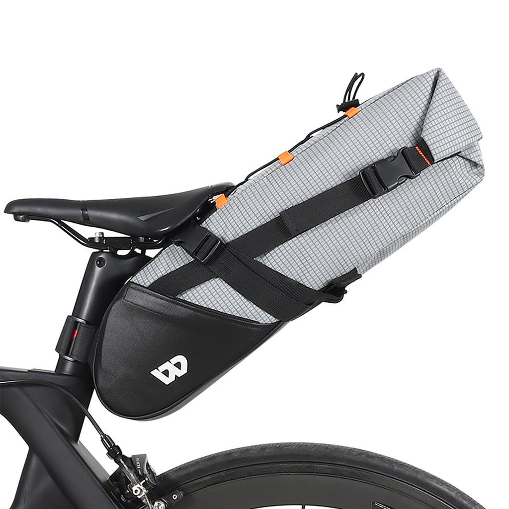 Waterproof Bike Saddle Bag 10L Bicycle Seat Bag Road Mountain Bike Tail Bag Bicycle Bag Pannier