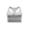 Swoosh Средняя поддержка Гипоаллергенный Модный Мягкий Однотонный Спортивный Бюстгальтер Женское Нижнее Белье Белый DX6821-701