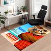 Custom Name Alvin and the Chipmunks Printed Carpet, Rug for Office Chair Living Room Bedroom Kitchen Room Decor Gifts.