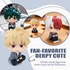 Chibi Super Cute Academy Izuku Midoriya / Katsuki Bakugo / So Todoroki PVC Figurine, Collectible Toy Series Model