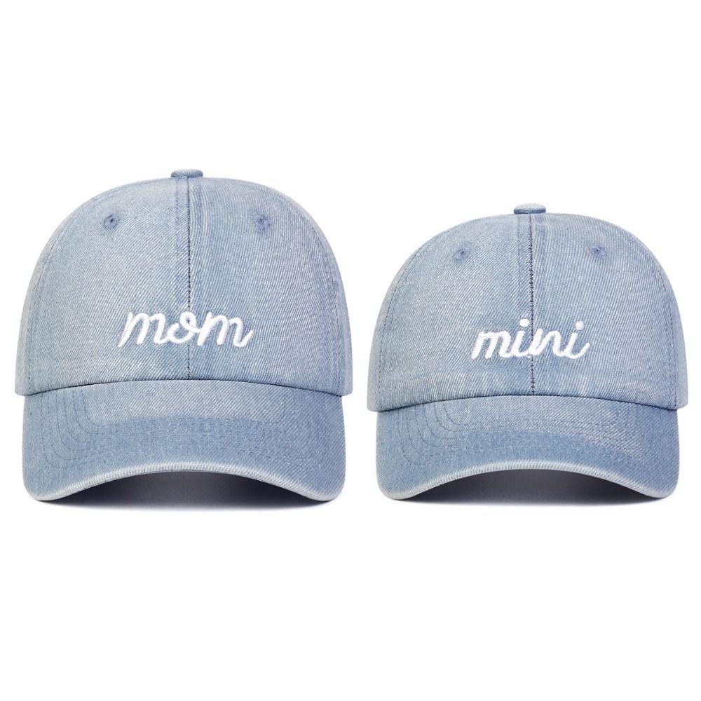 Модные washed cotton MAMA MINI вышитые кепки Винтажные дышащие для родителей и унисекс Бейсболки Регулируемые спортивные козырьки Кепка