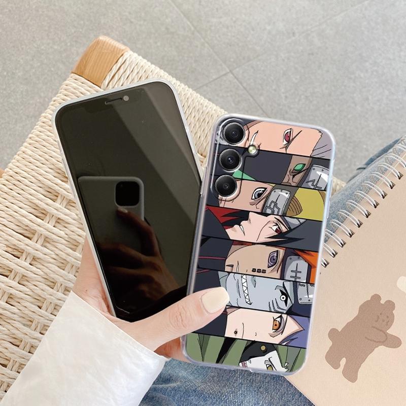 Мягкий прозрачный силиконовый чехол с рисунком аниме для Xiaomi Redmi Note 13 14T 15 Samsung A55 A35 M35 S24 FE iPhone 15 Huawei Honor 200 Camera Защитный противоударный чехол