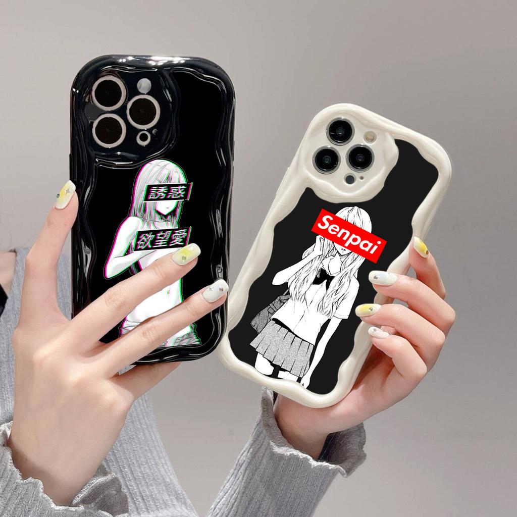 Ae81 Hentai Harajuku Anime Girl art Защитные чехлы для телефонов для Samsung S23 S24 Ultra A55 A14 A25 Infinix Hot 40 Pro Tecno Spark 20 Wave Задняя крышка из ТПУ