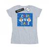 Womens/Ladies Chip N Dale Blue Frame Cotton T-Shirt