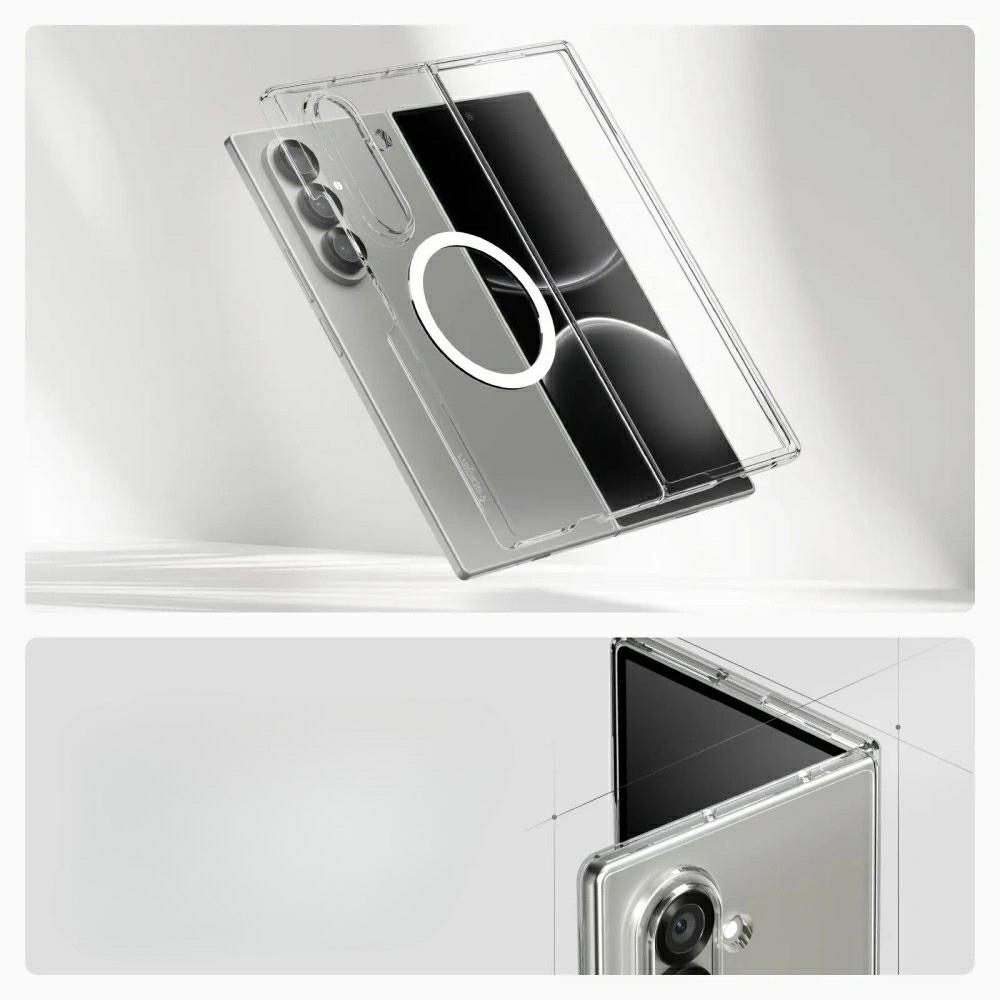 Spigen AirSkin Mag MagSafe Case for Samsung Galaxy Z Fold7 Transparent