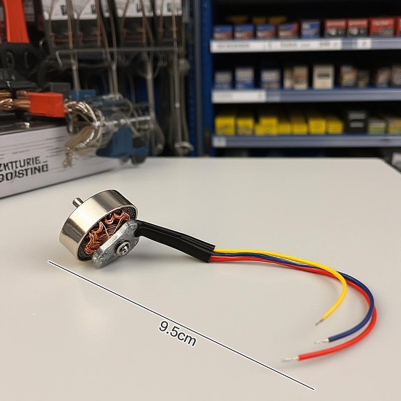 Высокоскоростной двигатель вал 1,5 мм для двигателя радиатора вентилятора RC дрона 1S-2S 3,7 В 7,4 В 15000 кВ Крошечный 14 мм 3-фазный бесщеточный двигатель