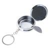 Portable Ashtray Keychain for Car Use Fireproof Alloy Ashes Holder Keyring Smokings Accessories for Indoor and Outdoor