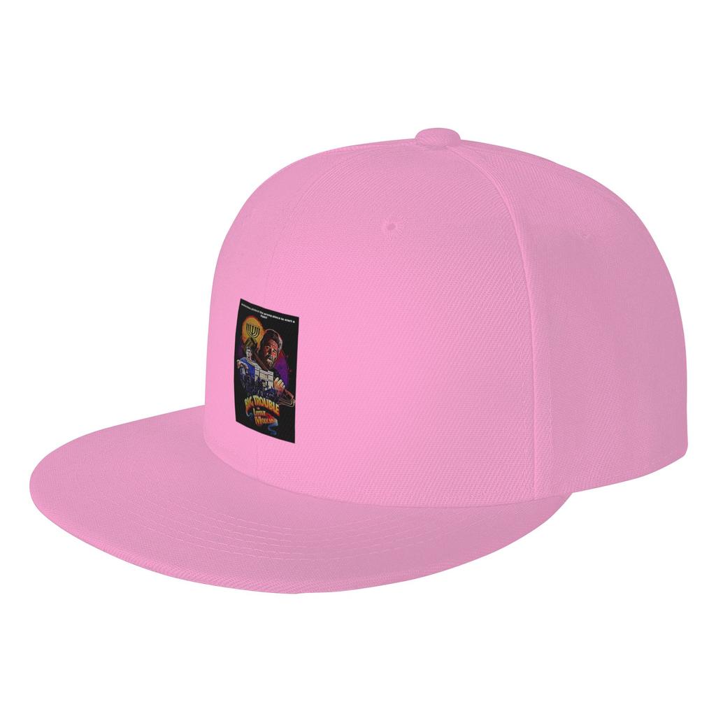 Fashion Big Trouble Flat Brim Sun Hat American Street Style Cap Unisex
