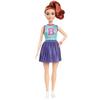 Barbie Fashionista Green Top Dress Up Doll/House Barbie Doll Ages 3 and Up Green HYT90