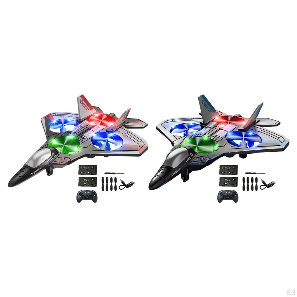 Самолет-истребитель с дистанционным управлением, переворот на 360°, удержание высоты, 2,4 ГГц, легкий, устойчивый к падениям, радиоуправляемый самолет с