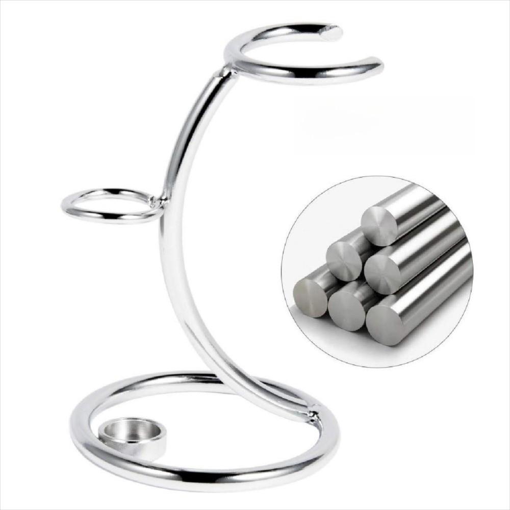 Подставка для металлической бритвы с усами Держатель Подставка для бритвы Мужская подставка для кисти для бороды Идеальный подарок для отца