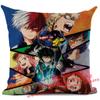 My Hero Academia Cushion Cover Cartoon Anime Throw Pillows Living Room Sofa Home Decoration Pillowcase