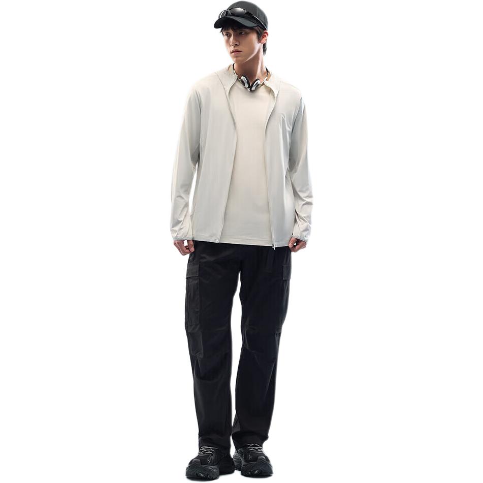 Anta Breathable Sun Protection Clothing Men's Gray 152527704-1