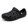 Non-slip Men's Hole Shoes Outdoor Couple Large Size Beach Sandals Outdoor Thick-soled Summer Stepping On Shit Breathable Cool Slippers
