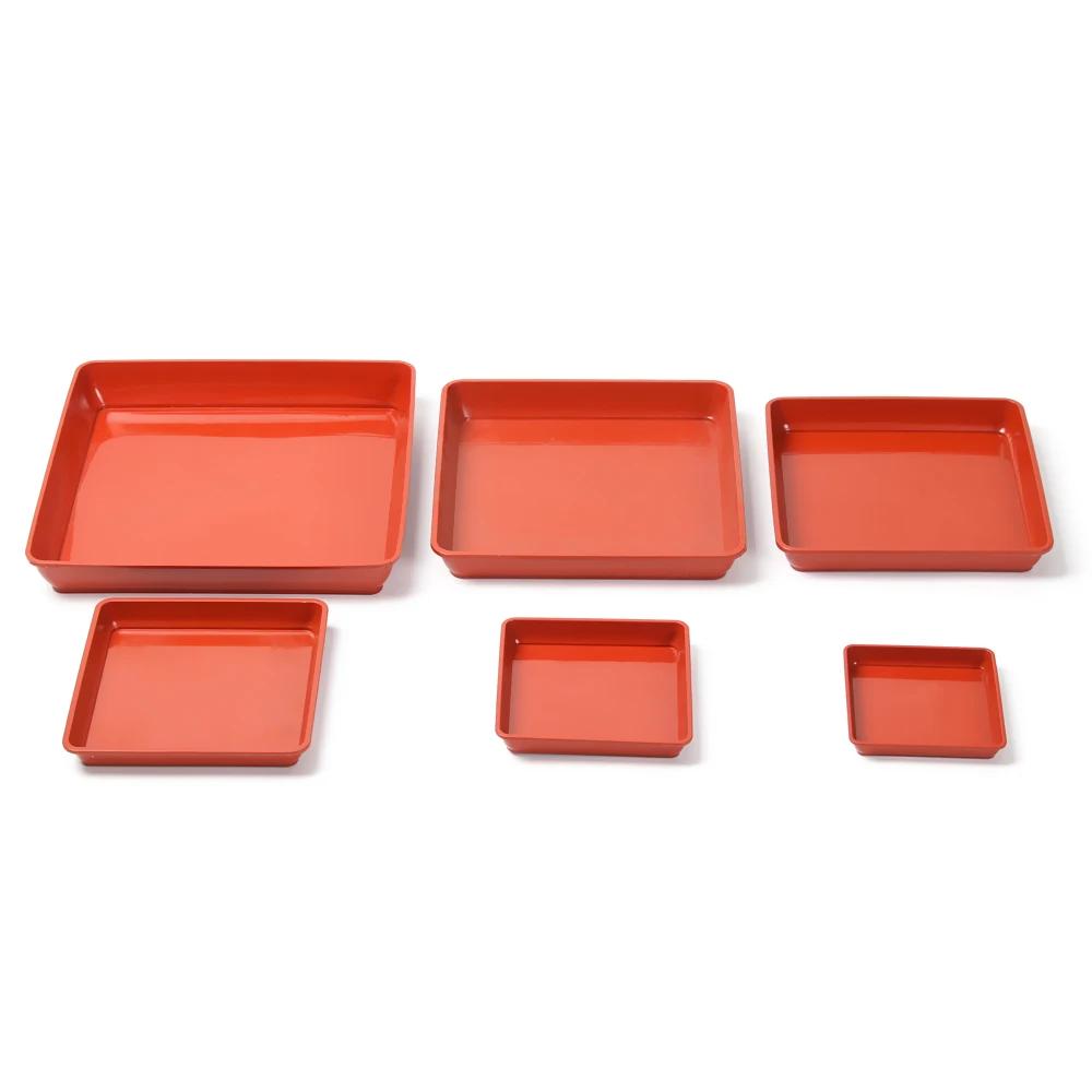 1Pcs 4/6/7/8/10 inch Square Plastic Tray Saucers Plant Saucer Drip Trays Heavy Duty Indoor Outdoor Flower Pot Tray