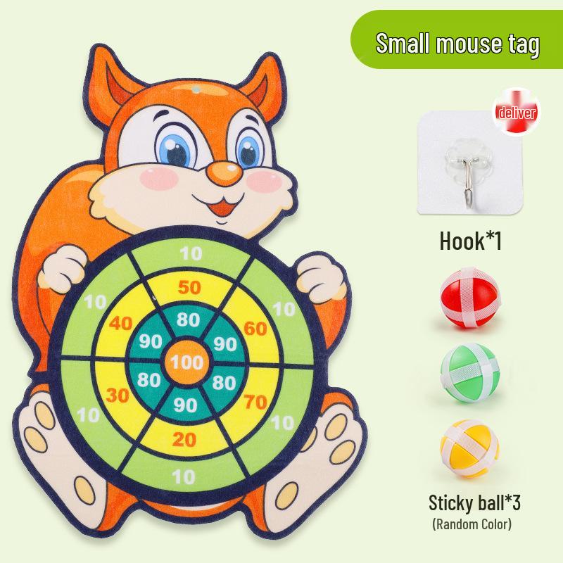 Kids' Sticky Ball Dartboard: Indoor/Outdoor Parent-Child Educational Toy