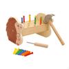 Wooden Workbench Pounding Hammer Toy for Baby Preschool Learning Bench Education Montessori