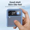 Чехол для Samsung Z Flip 4, ультратонкий складной чехол, приятный для кожи, для Galaxy Z Flip 4 Flip4, противоударный полупрозрачный мягкий чехол