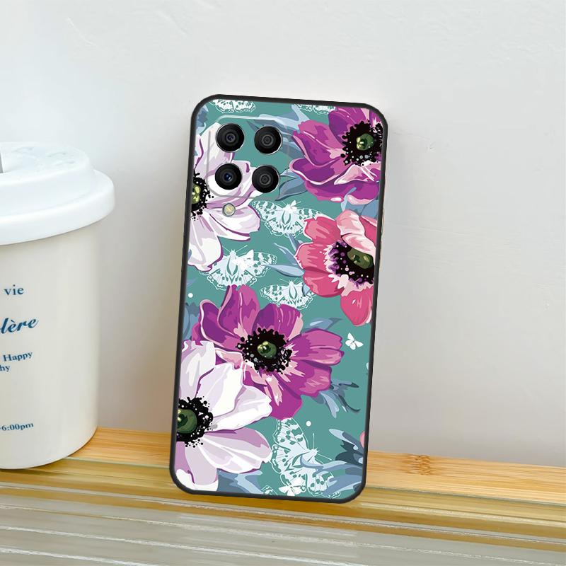 Чехол с рисунком Цветы Природа Листья Для Samsung Galaxy M21 M31 M11 M13 M54 M34 M14 M56 M36 M16 M53 M32 M52 M35 M55 M15 M06