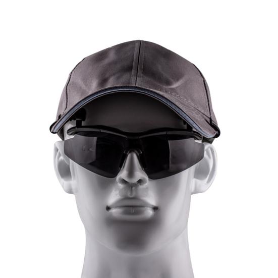 Clip-on Polarized Sunglasses Adjustable Flip Cover UV Protection Sunglasses Men Women Outdoor Hiking Golf Fishing Cycling Driving Traveling Hat