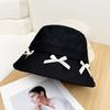 Quick-dry Sun Hat Wide Brim Bow Bucket Cap Breathable Hiking Fisherman Hat  Fishing