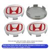 4pcs 69mm 62mm 58mm For Honda Car Wheel Center Cover Rim Hub Caps Accord Fit Jazz CRV CRZ City Alice Odyssey Badge logo Emblem