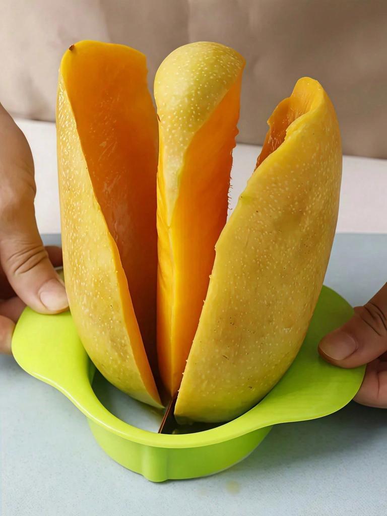 1 Piece Mango Peeler Mango Slicer Peeler and Peeling Tool Mango Divider Fruit Slices Peeler Ergonomic Mango
