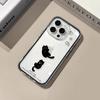 Милый Черный Кот Мягкий Прозрачный Чехол Для Телефона Для Samsung Galaxy S26 Ultra Чехол S23 S25 FE S24 S22 Plus A57 A37 A55 A54 A36 A35 A15 Чехол