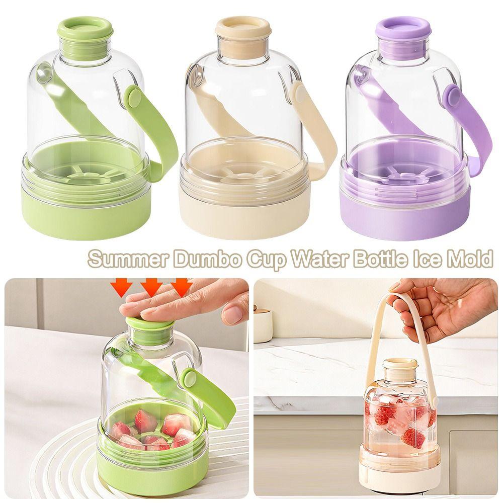 Anti-leakage Water Bottle Ice Cube Tray Water Injection Ice Cube Mold Ice Tray Mold Summer