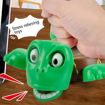 Новый держатель для чашки Черепаха Подставка для чашки Креативная черепаха Офисный стол Декомпрессия Прыгающие украшения для дома