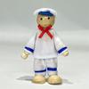 9 Character Wooden Articulated Toy People Promoting Imagination and Family Bonding