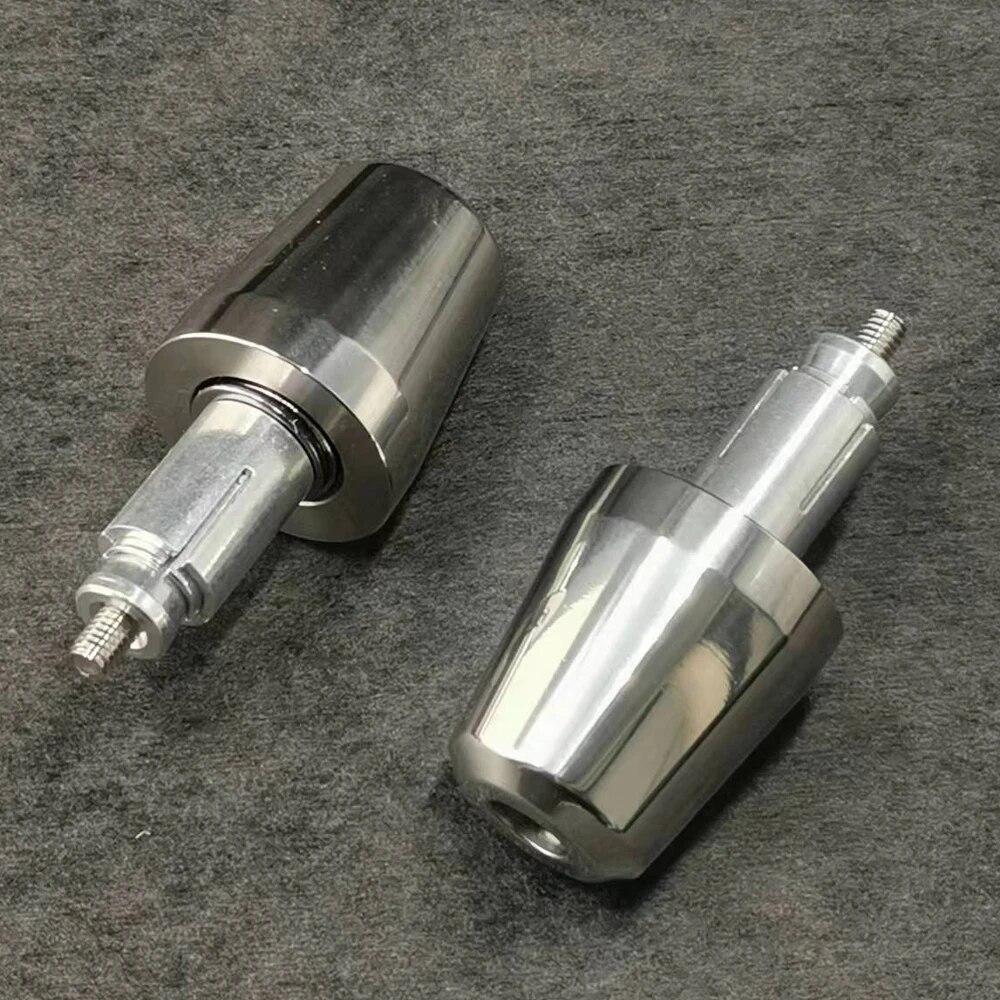 Motorcycle Stainless Steel Handle Bar End Cap Anti Vibration Slider Plug For Honda CB400 XL1000 Varadero CB190R/X CBF190 CB1300