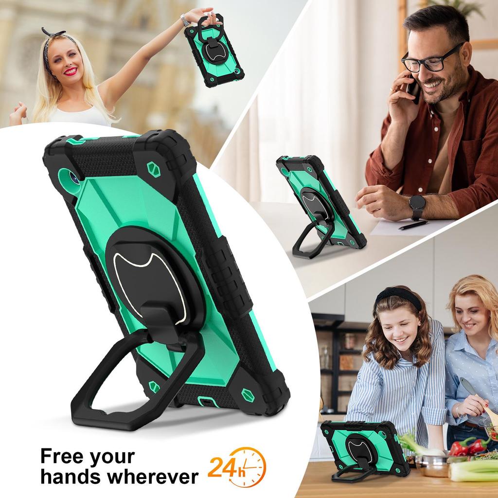 Чехол-книжка Samsung A11 8,7 дюйма с вращением на 360° A98.7 — Ударопрочный чехол-подставка (2025)