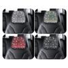 Universal Fit Bling Car Seat Headrest Cover Auto Head Pad Protector  Interior Accessories