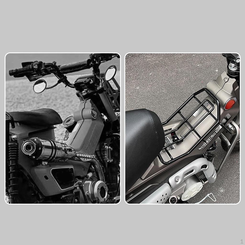 Мотоциклетный центральный багажник, Мотоциклетные аксессуары, Удобный, Легкая установка Железный багажник